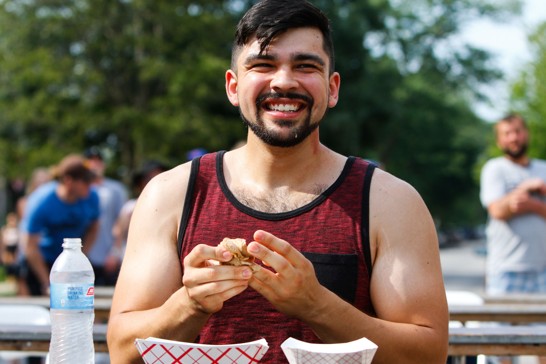 Pierogi Fest eating contest